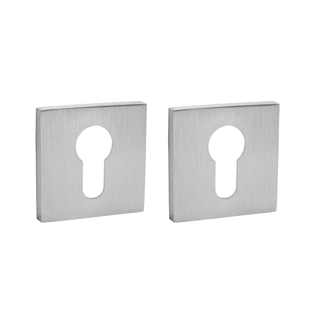 Фото Накладка под цилиндр ET.K.JS51 (ET JS) SSC-16 сатинированный хром