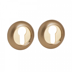 Накладка под цилиндр ET.R.RM54 (ET RM) AB/GP-7 бронза/золото